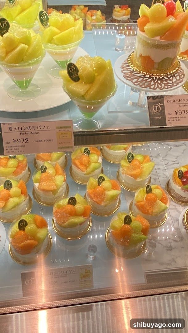 Fruit Pastries Display