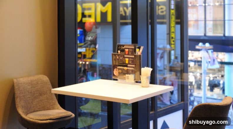 Table with Menu and Napkins