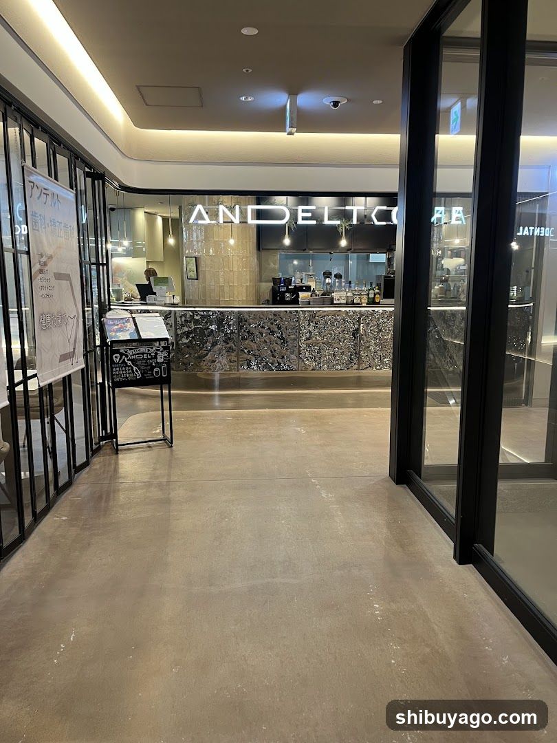 Interior of a modern cafe or restaurant