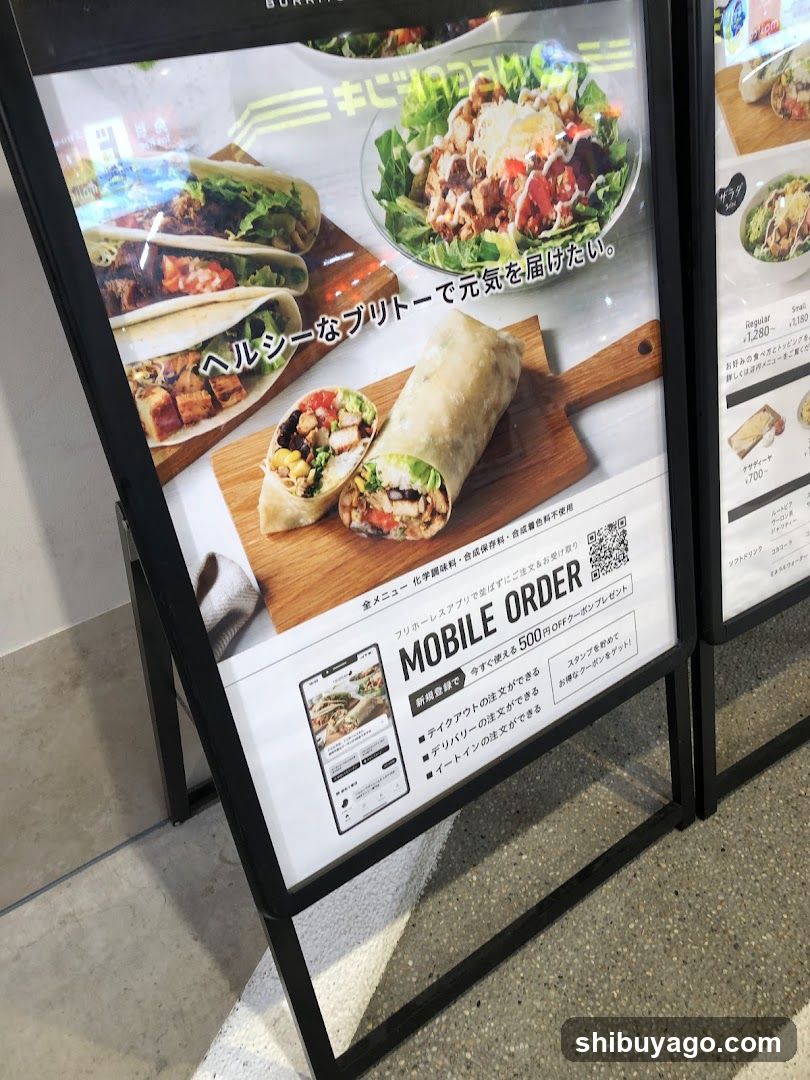 Food Advertisement Stand