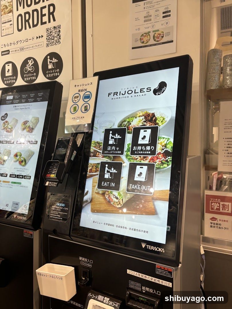 FRIJOLES Self-Ordering Kiosk