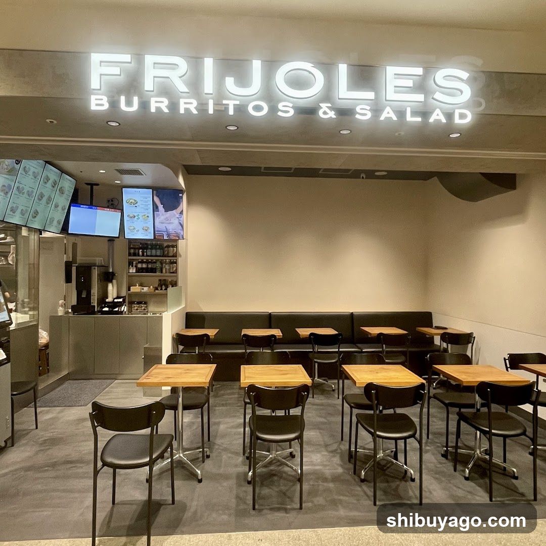 Frijoles Burritos & Salad Interior