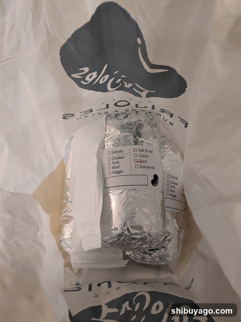 Food Packaging with Menu Label
