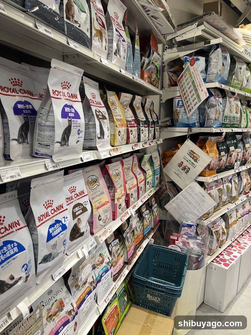 Pet Food Aisle Interior