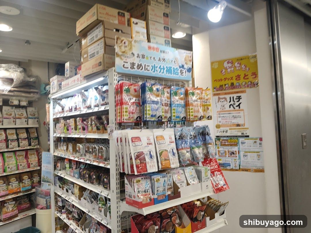 Pet Supplies Store Interior