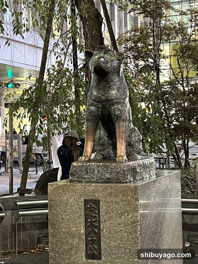 Hachiko Statue