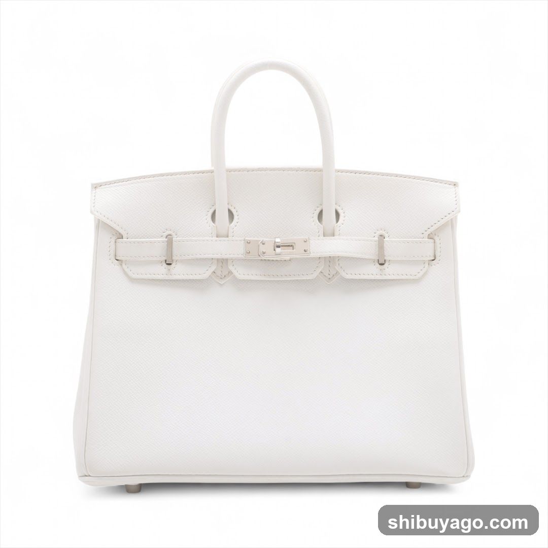 White Handbag Product Shot