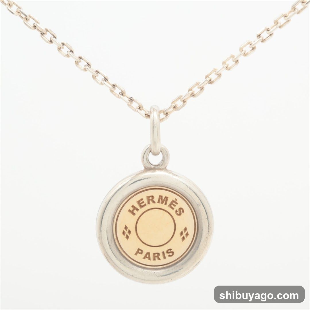 Hermes Pendant Necklace