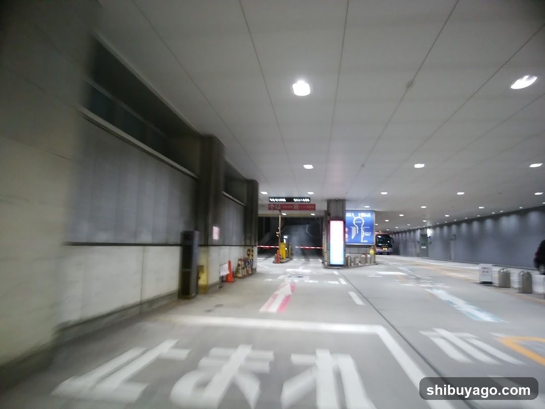 Underground Parking Entrance