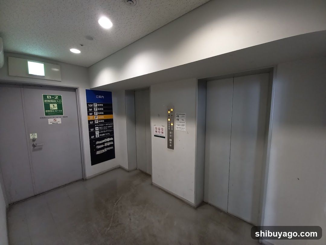 Elevator Hallway Interior