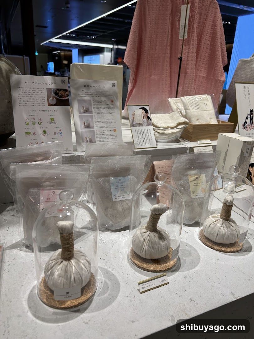 Herbal Tea Display
