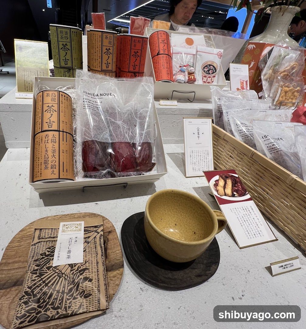 Tea and Food Display