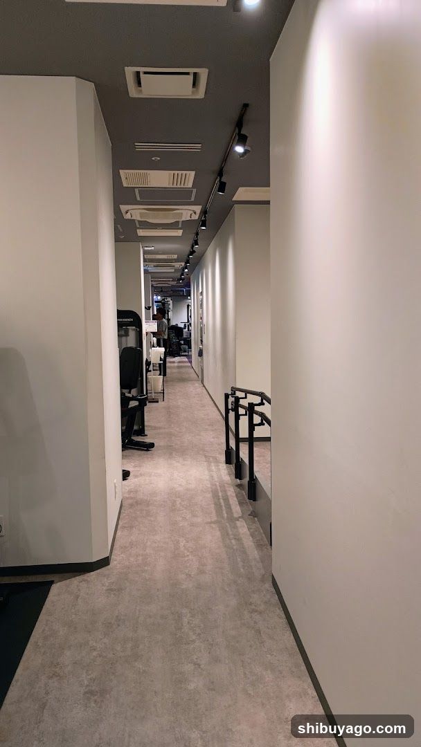 Gym Interior Hallway