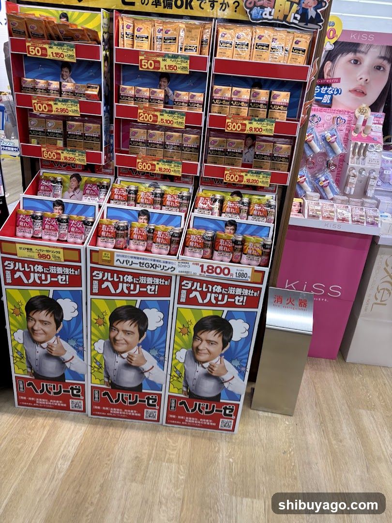 Product display in store