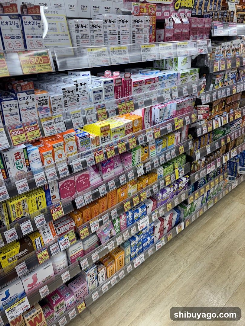 Japanese Pharmacy Interior