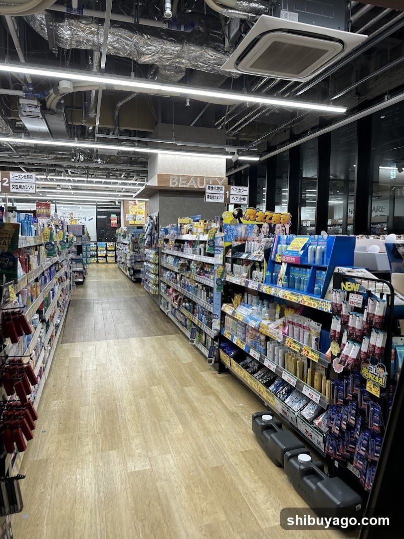Beauty Department Interior
