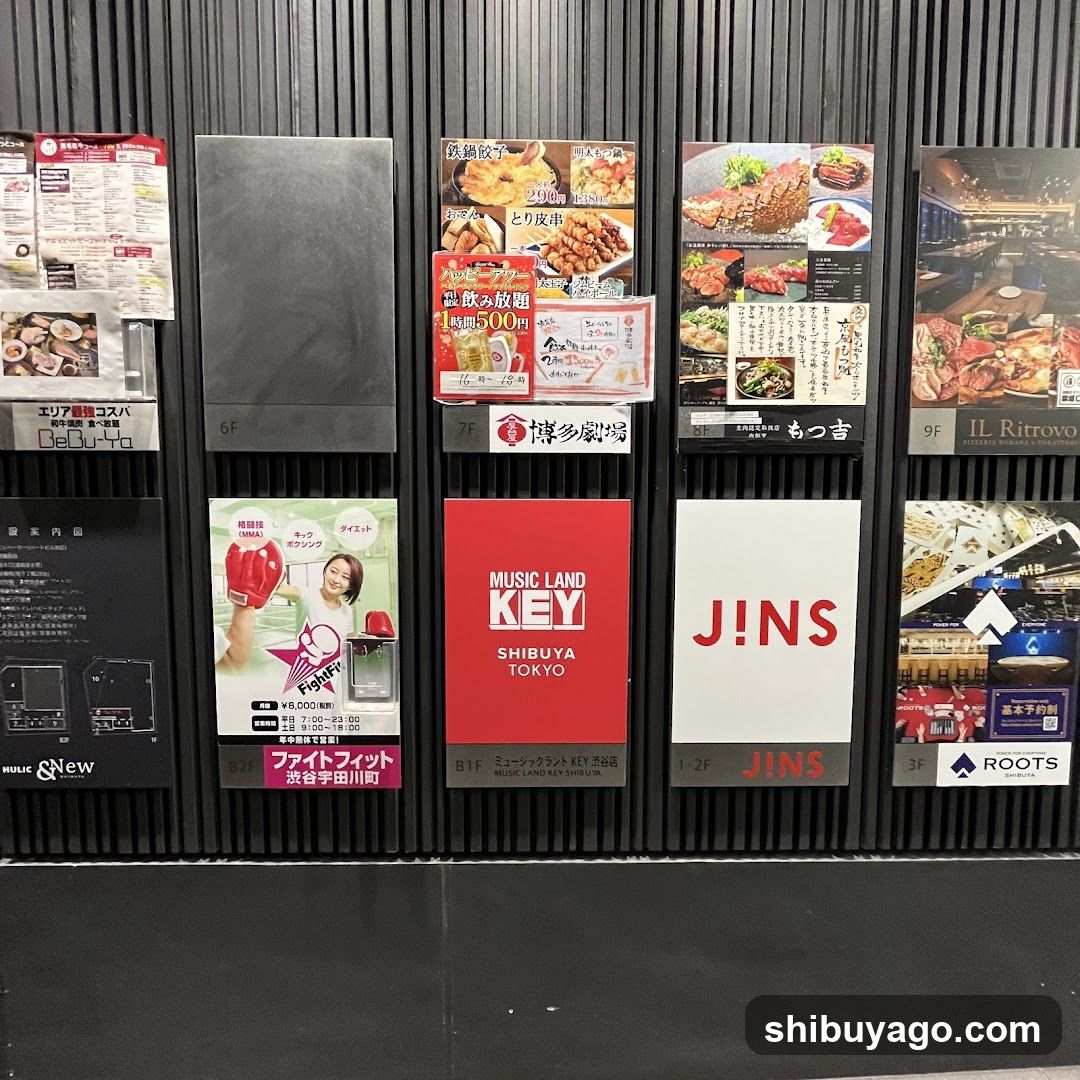 Restaurant and Venue Posters Display Wall
