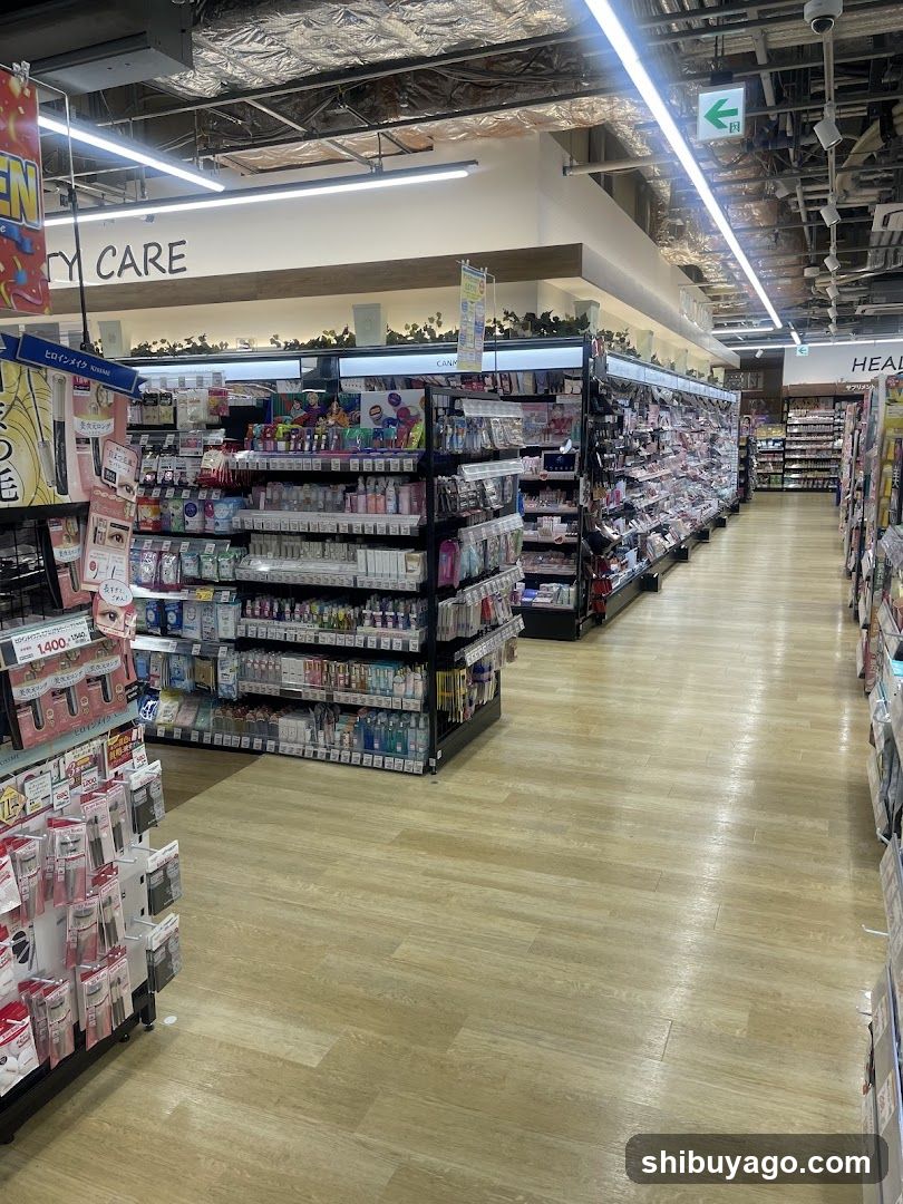 Beauty and Care Department Interior