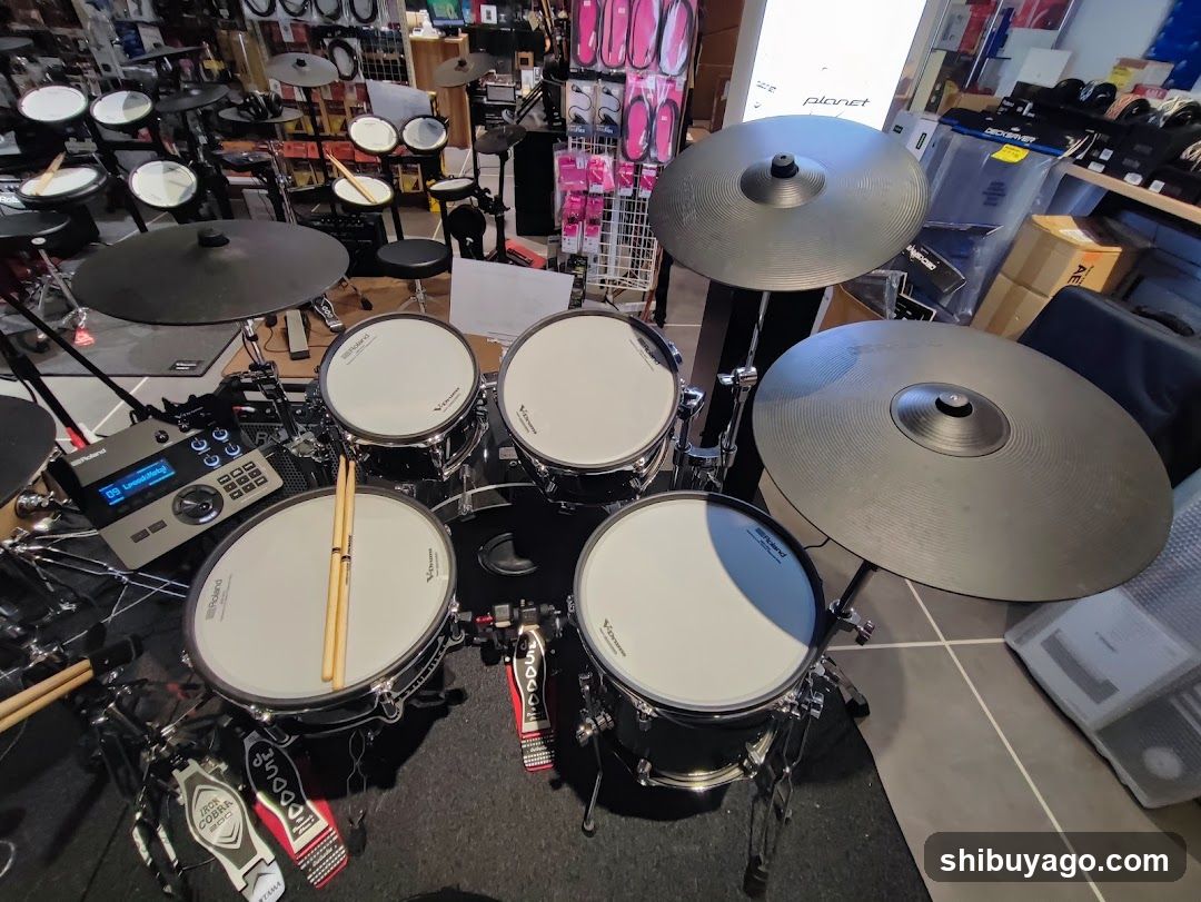 Electronic Drum Kit Display