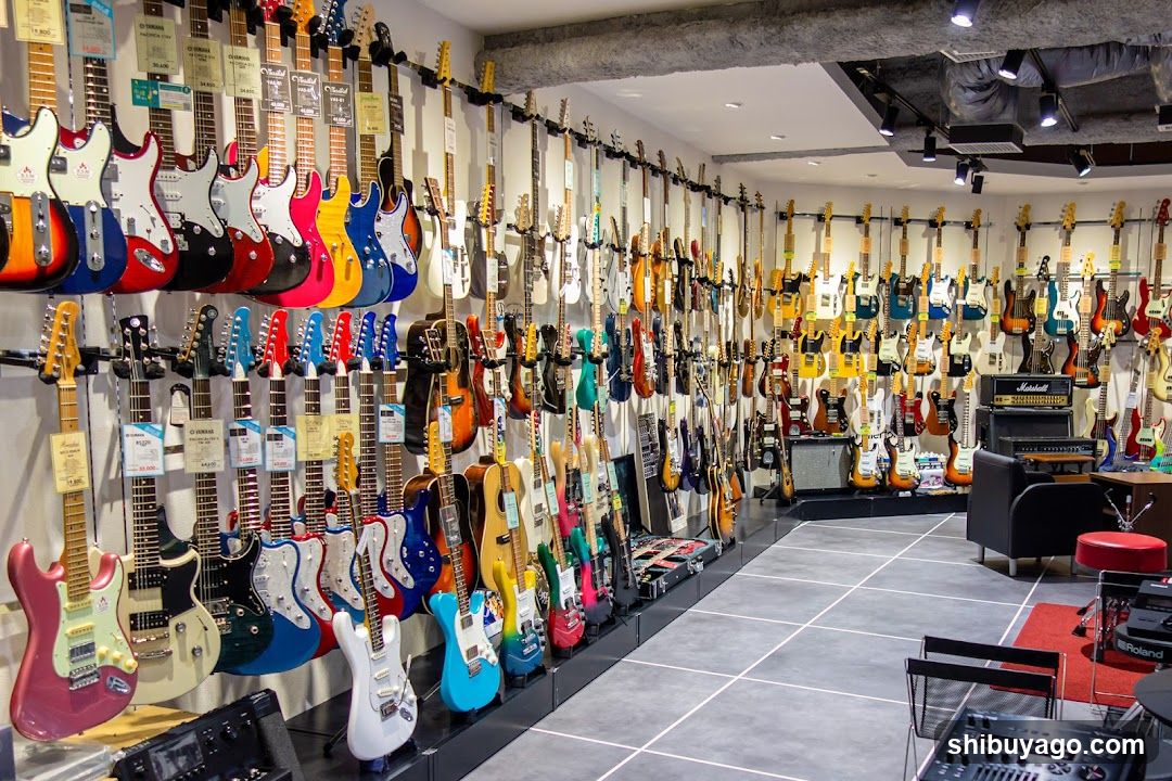 Guitar Shop Interior