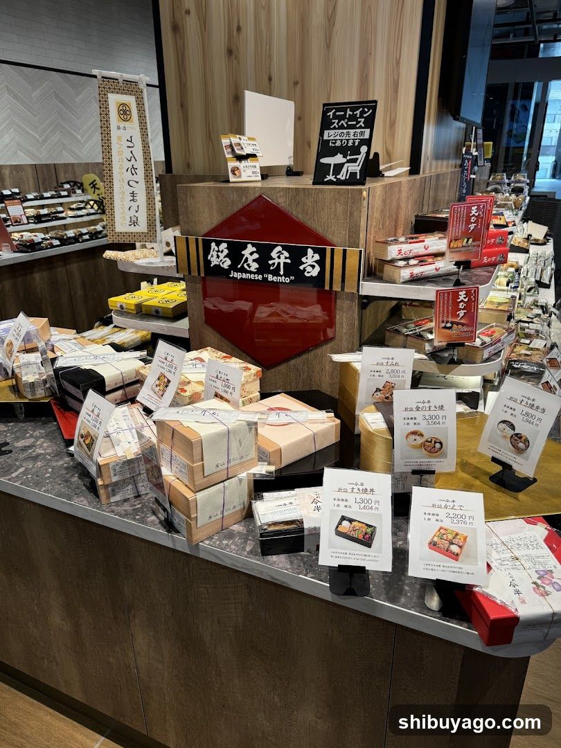 Bento Counter Display