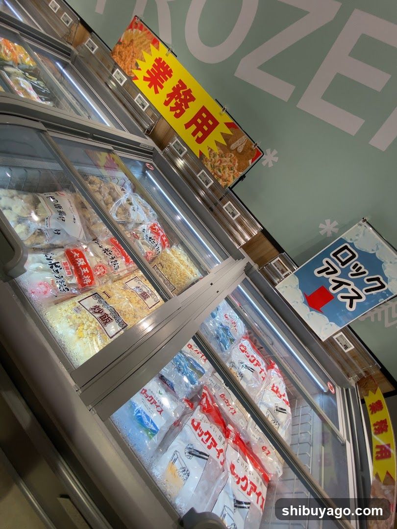 Frozen Food Display