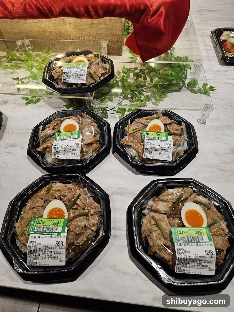 Packaged Lunch Bowls Display