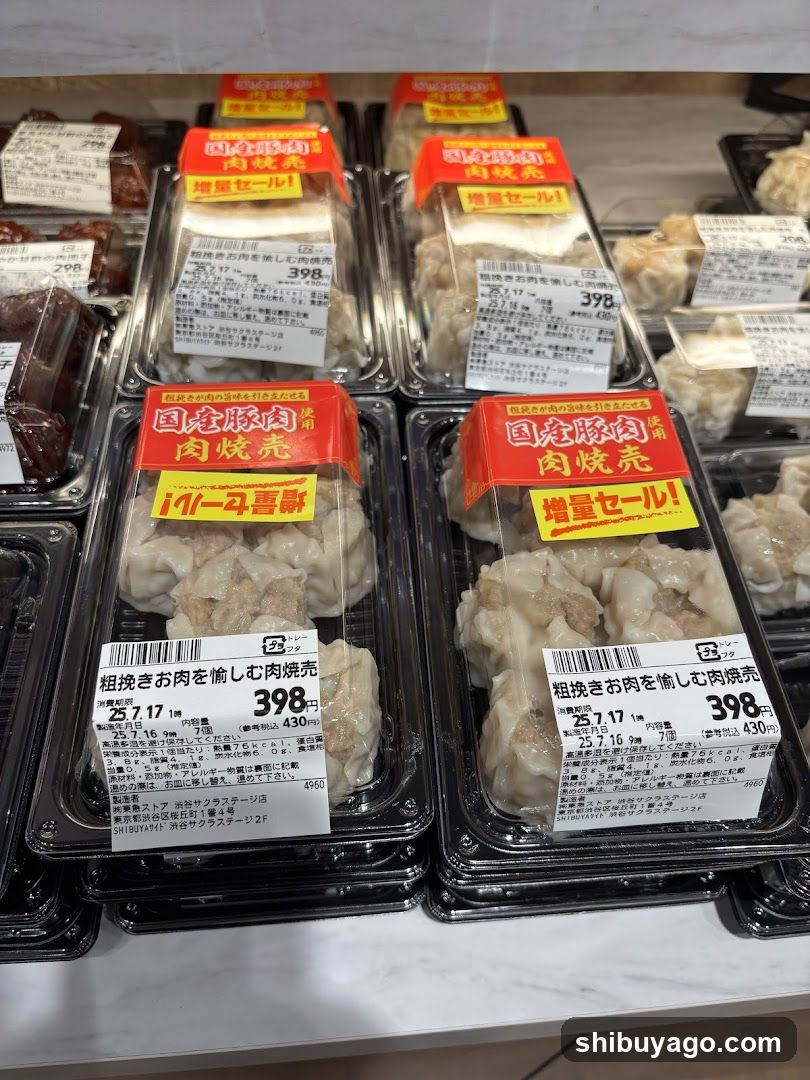 Packaged Meat Products Display
