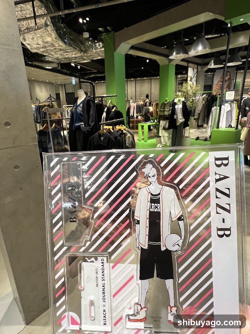 Bleach x Bazz-B Merchandise Display
