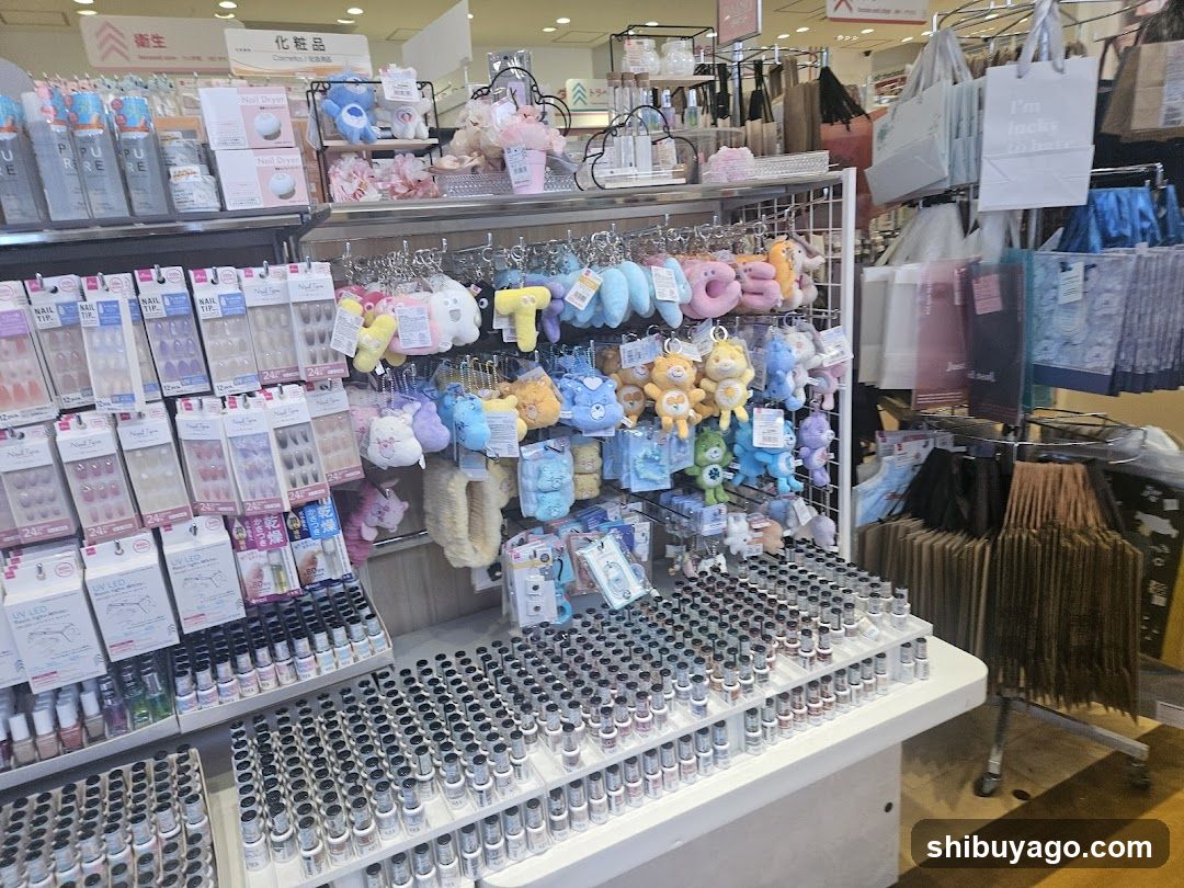 Beauty and Accessories Display