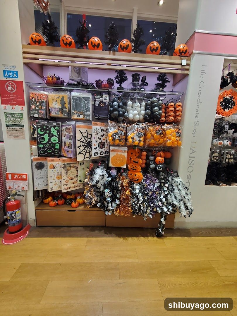 Halloween Decor Display