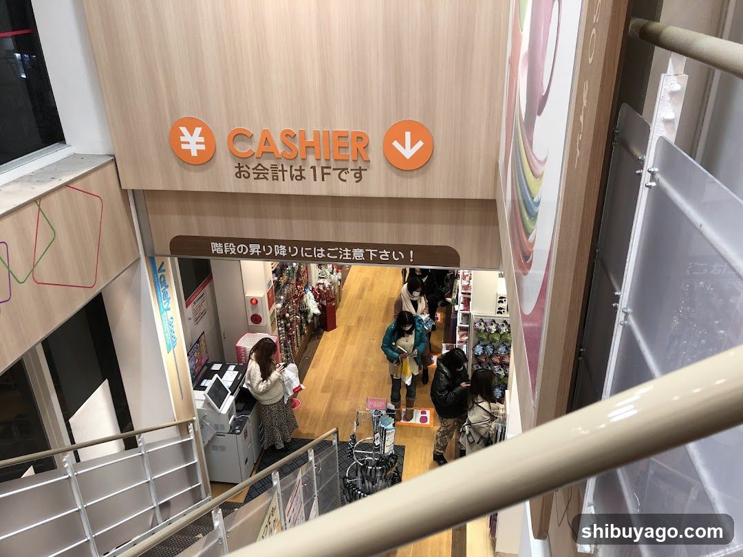 Cashier Area Interior View