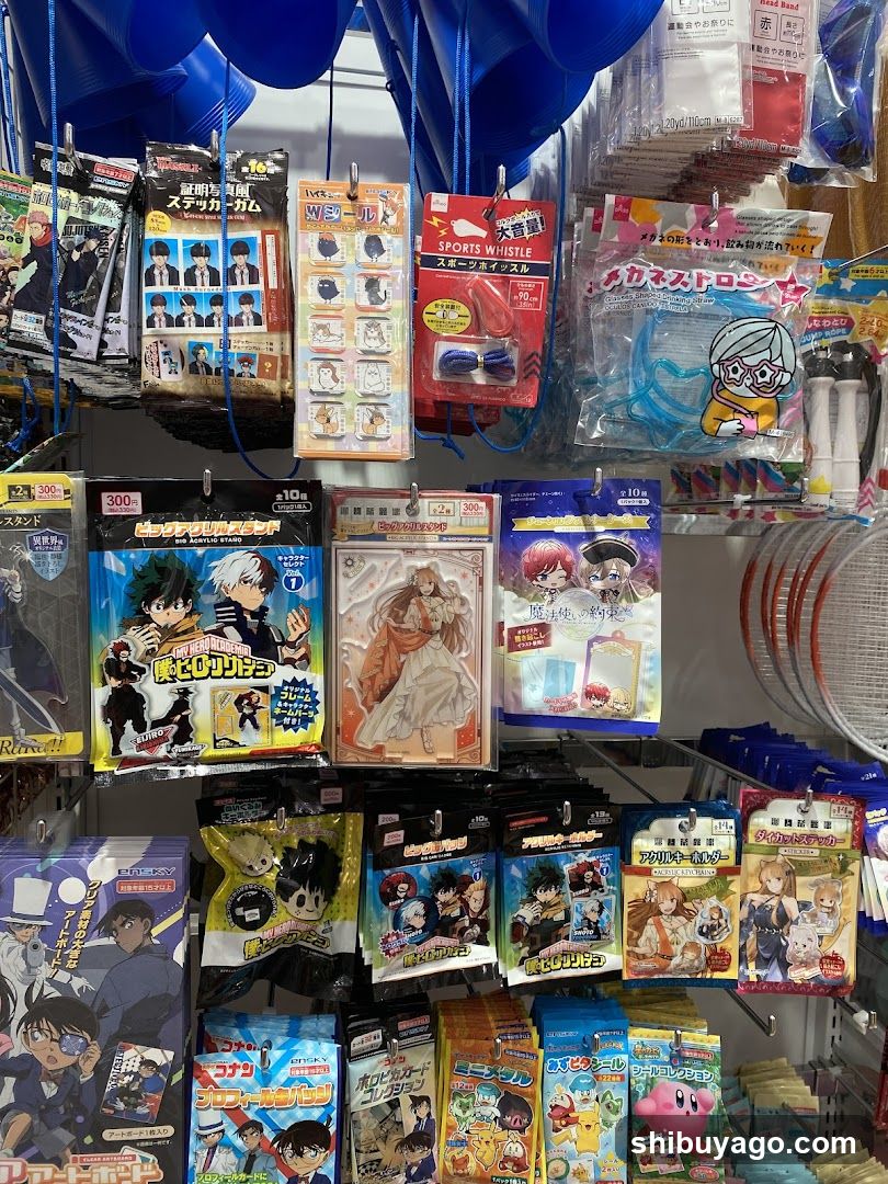 Anime and Toy Merchandise Display