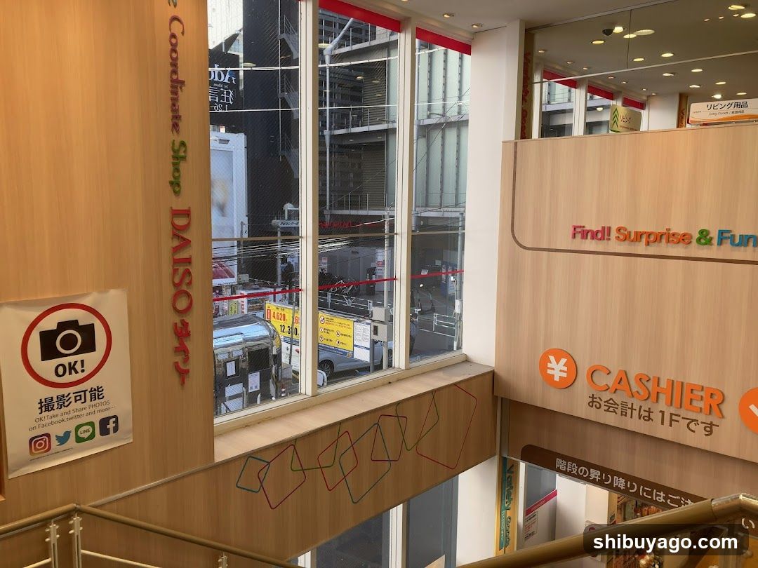 Daiso Store Interior View