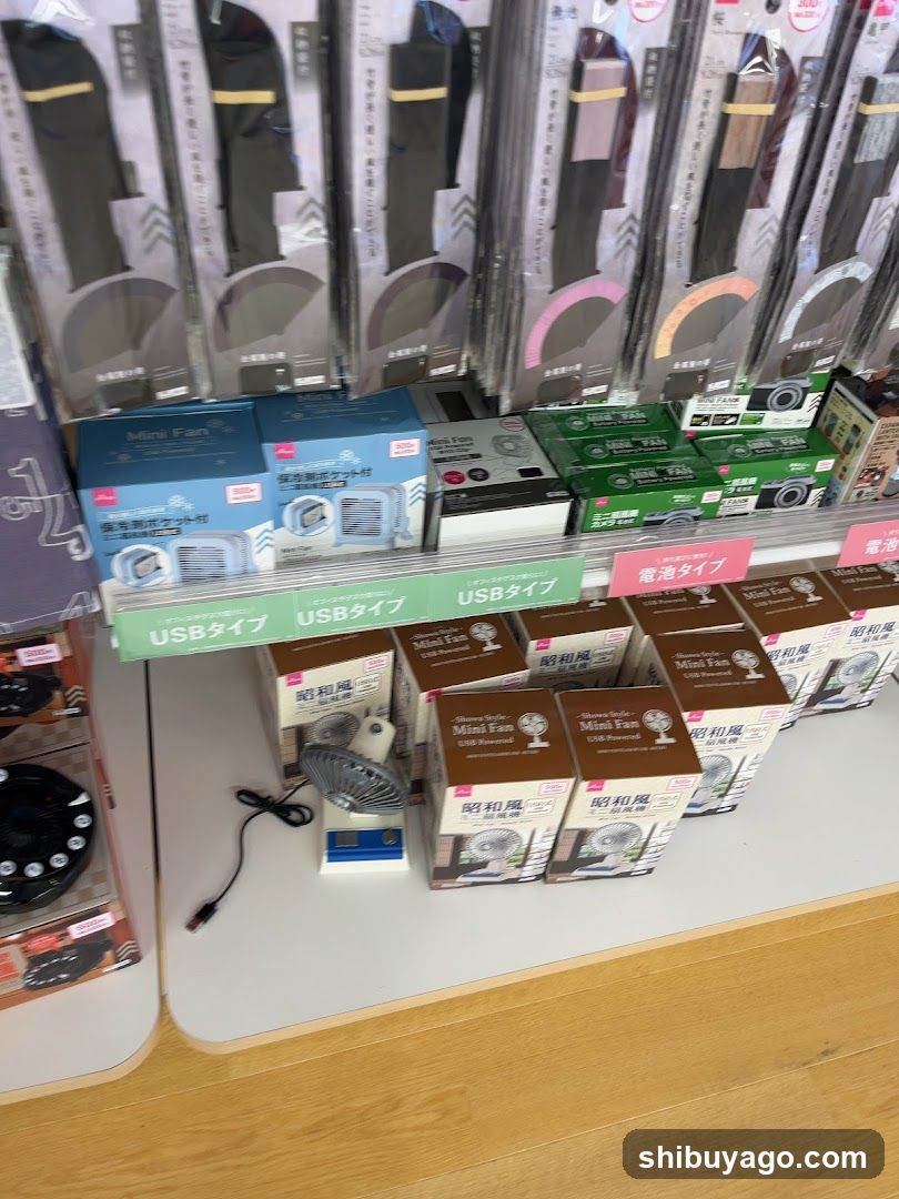 Mini Fan Display Shelf