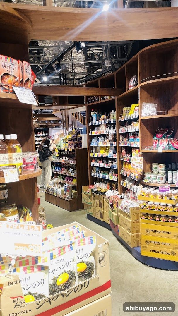Japanese Grocery Store Interior