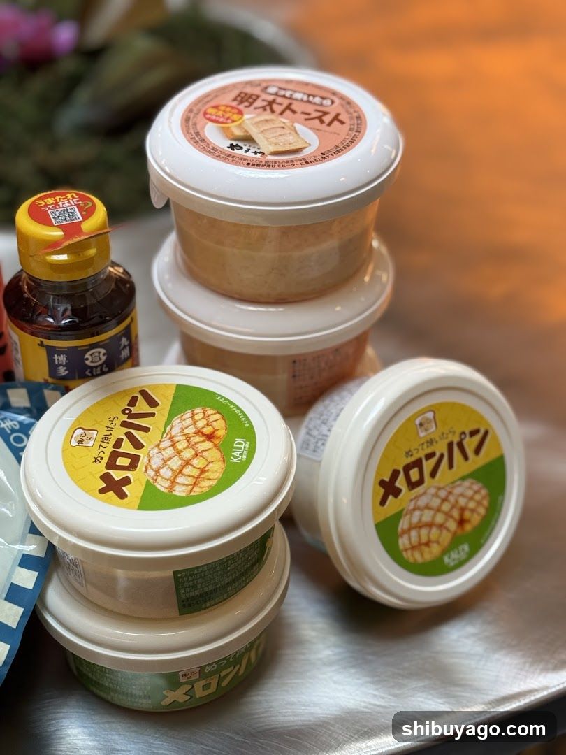 Japanese Food Products Display