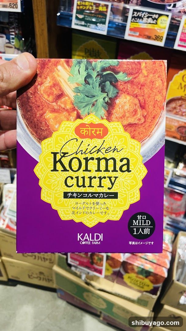 Kaldi Chicken Korma Curry Package