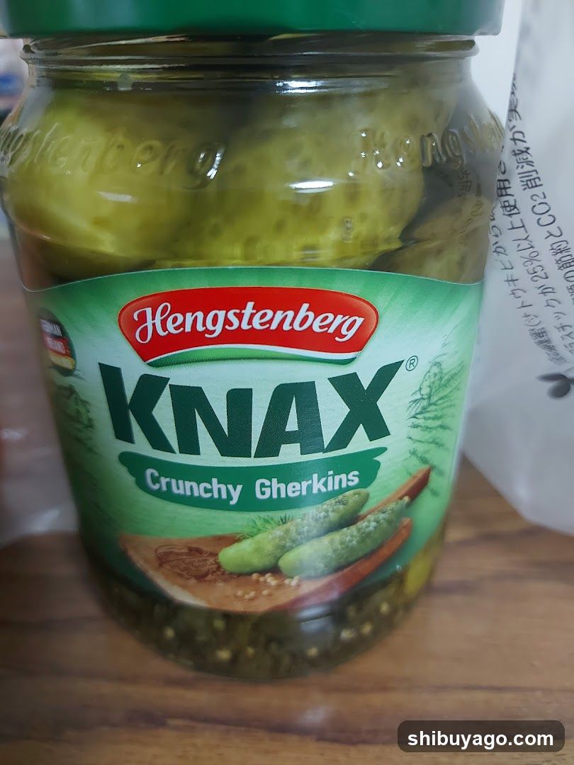 Knax Crunchy Gherkins Jar