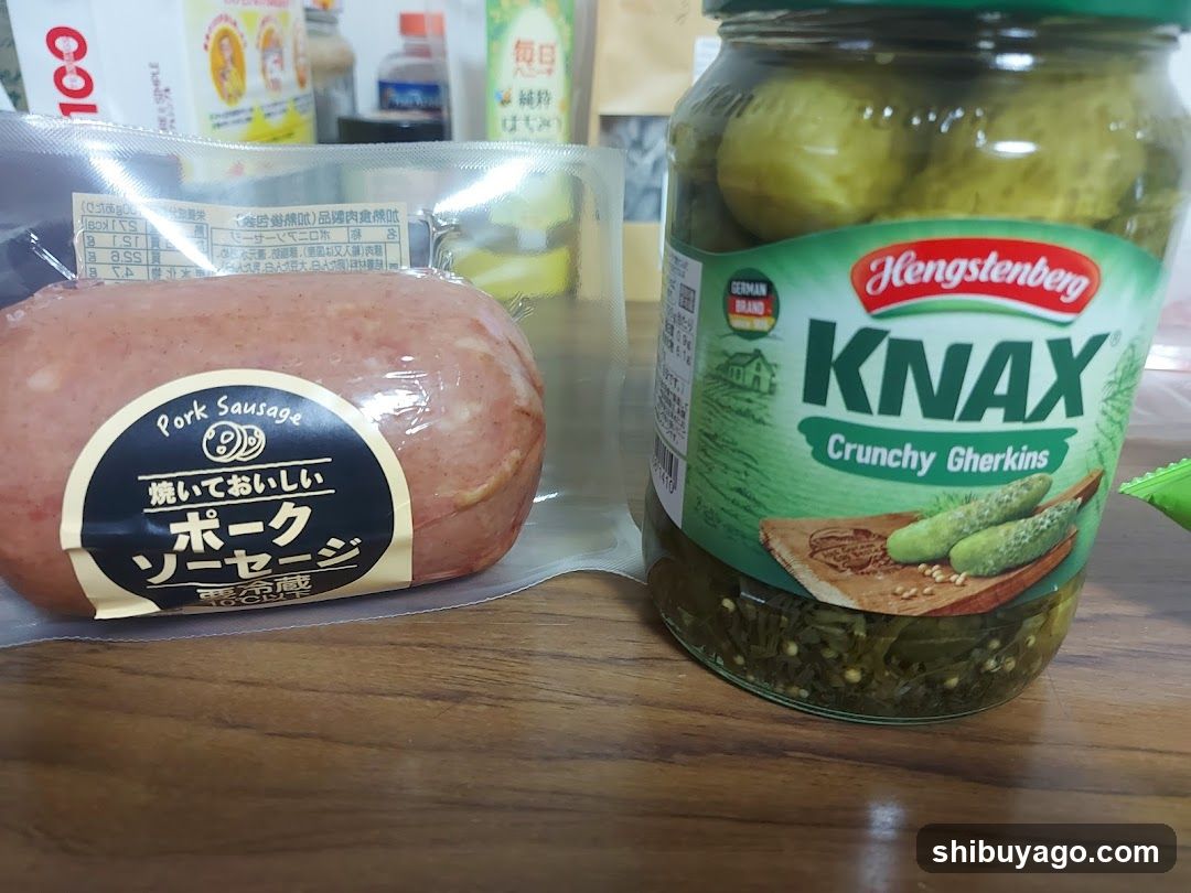 Food Products on Table