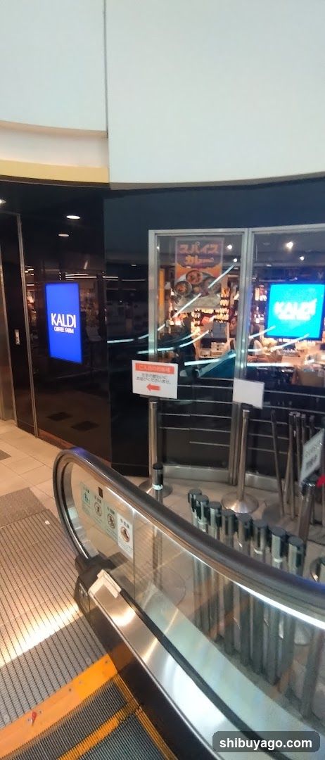 Kaldi Coffee Shop Entrance