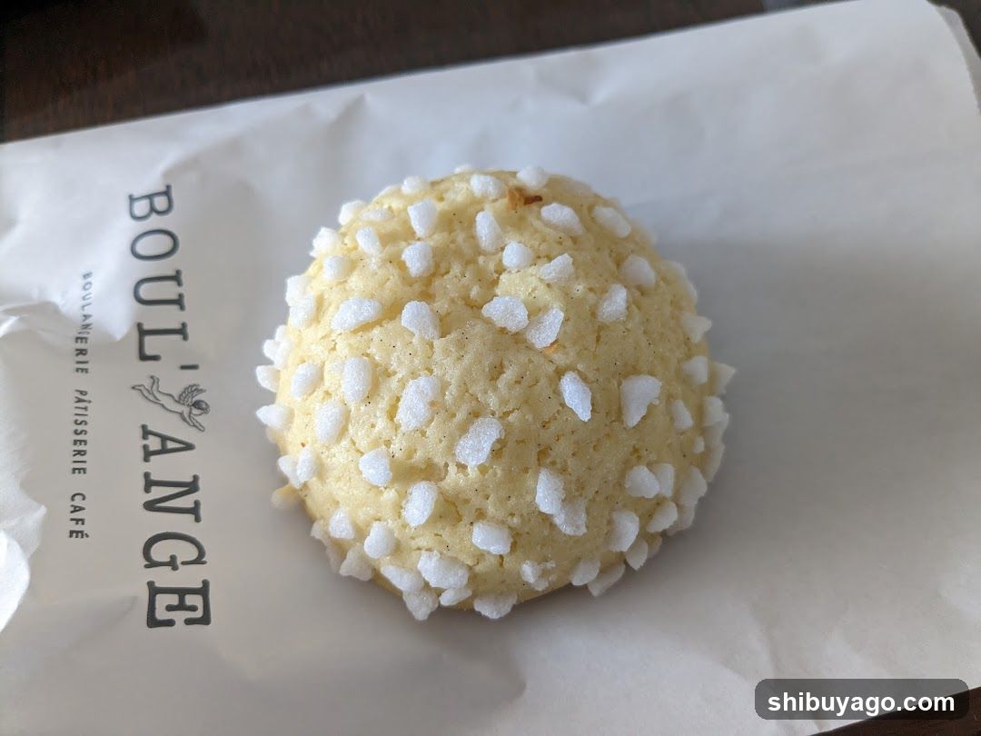 Boul'ange pastry on wax paper