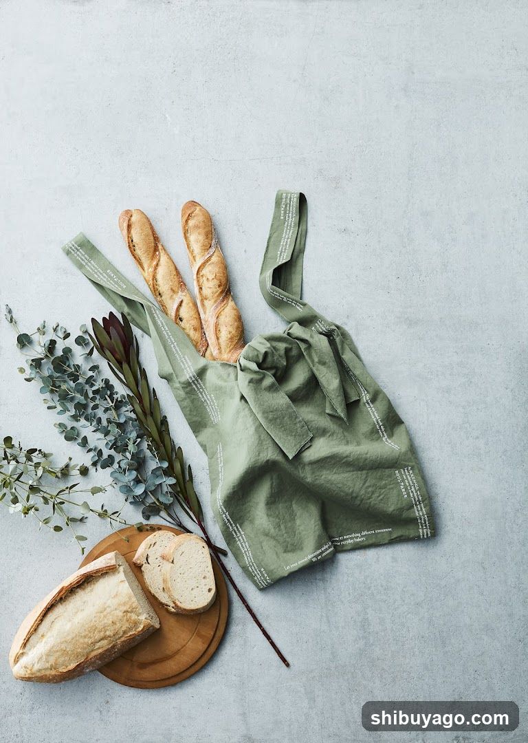 Bread and Bag Scene