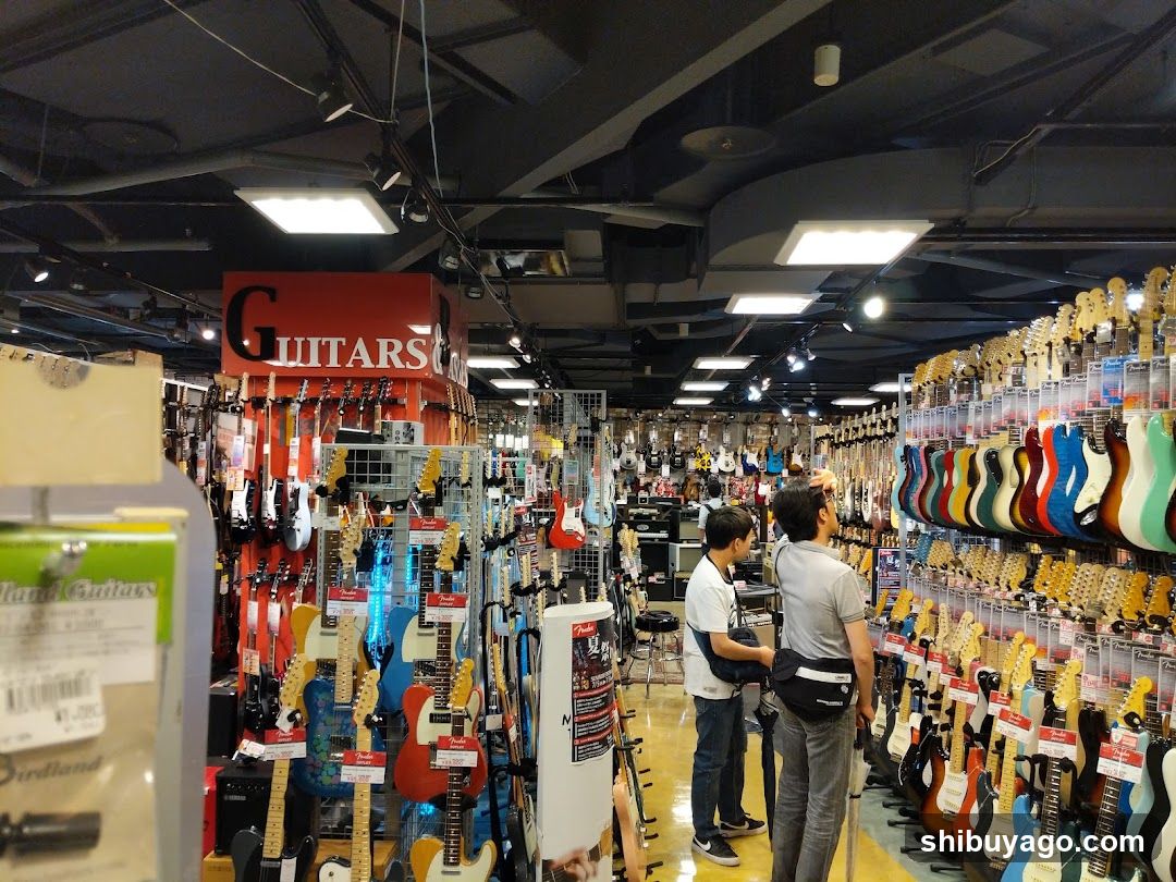 Guitar Shop Interior