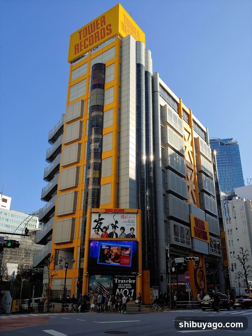 Tower Records Building Exterior