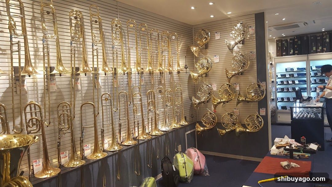 Music Instrument Store Interior