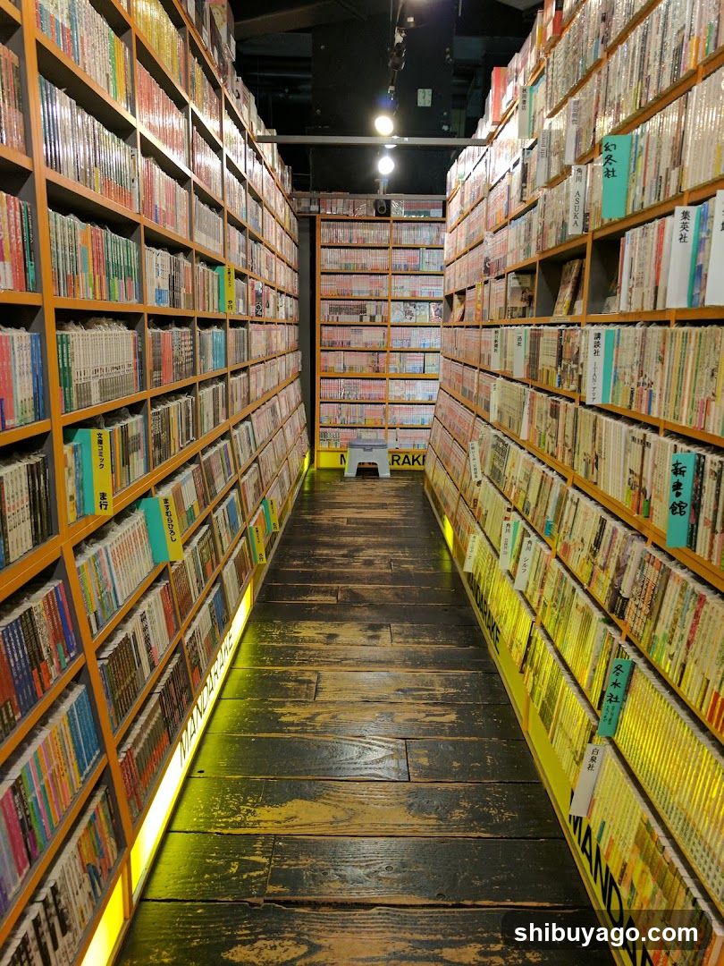 Bookstore Interior Aisle