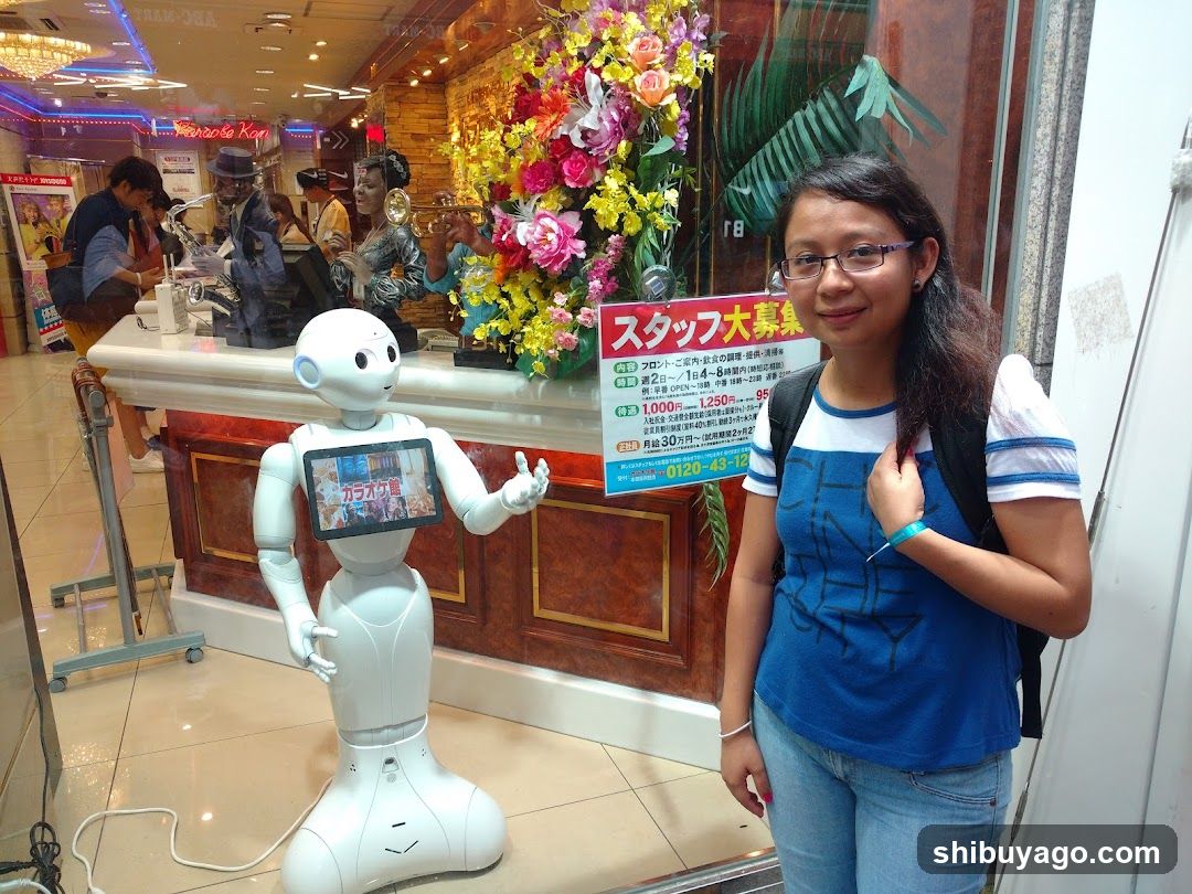 Robot and Shop Interior