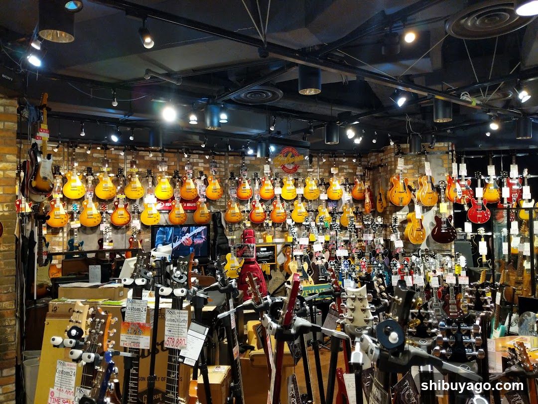 Guitar Shop Interior