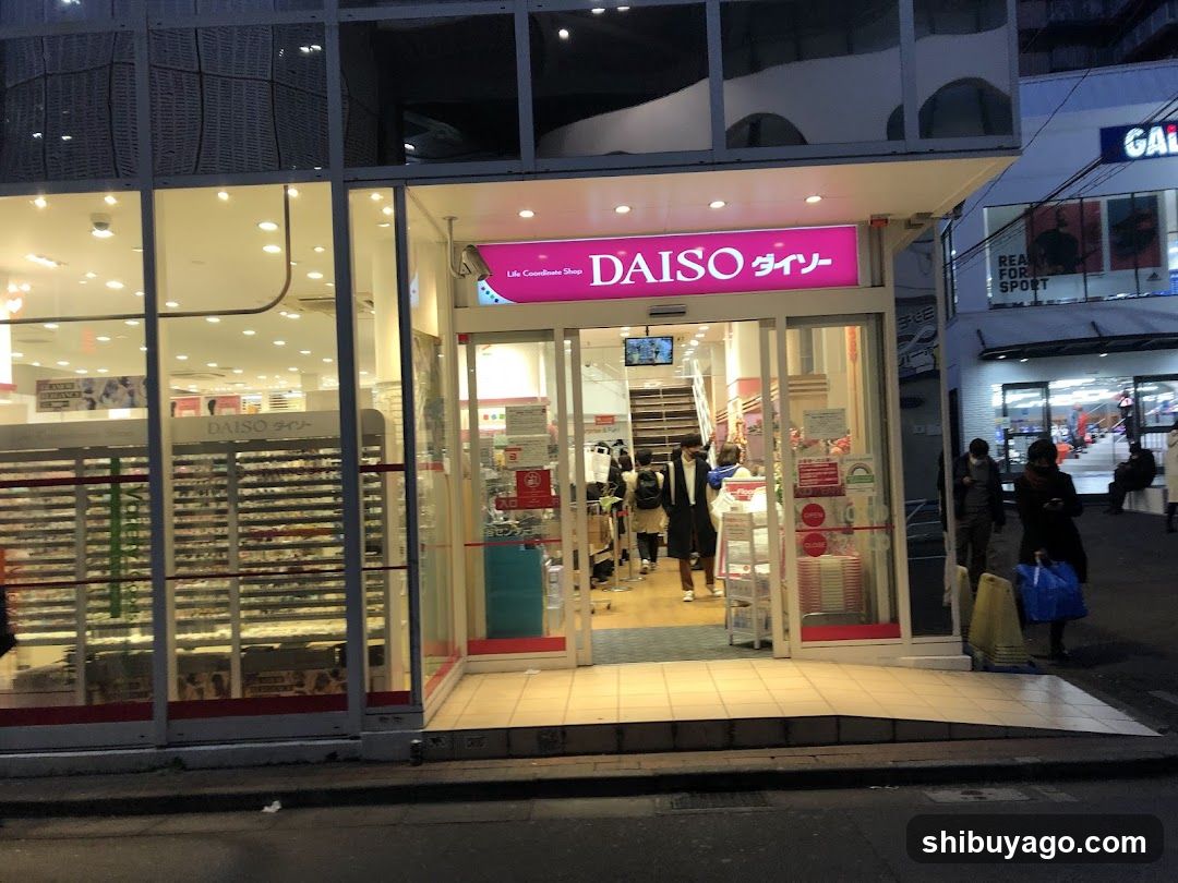 DAISO Store Entrance